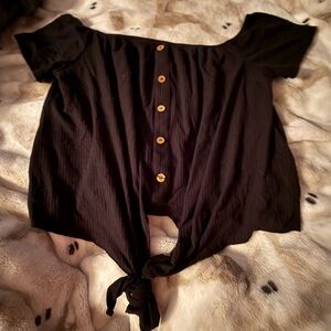 SHEIN Elegant Purple Top